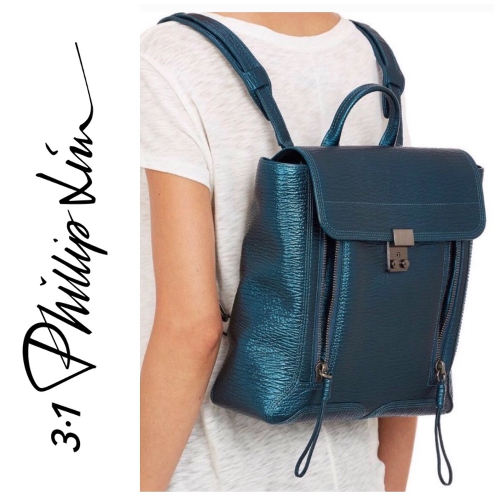 3.1 Philip Lim Pashli Backpack Turquoise / Teal